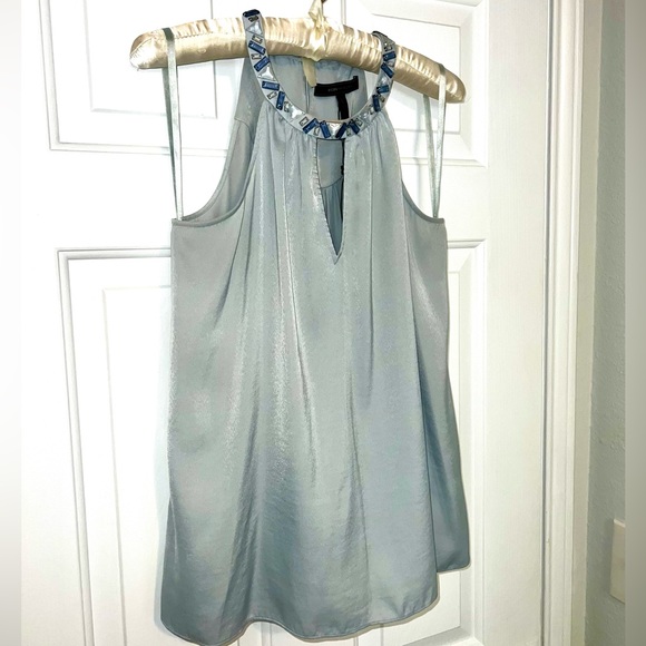 BCBG Silk Halter Top Size Small - Picture 4 of 6